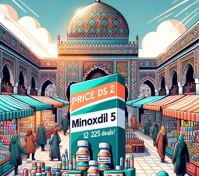 Minoxidile 5 prix Maroc : bonnes affaires en 2025