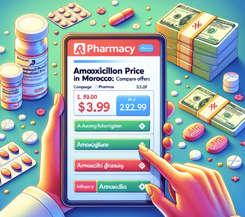 Amoxicilline prix Maroc : comparez les offres dès maintenant