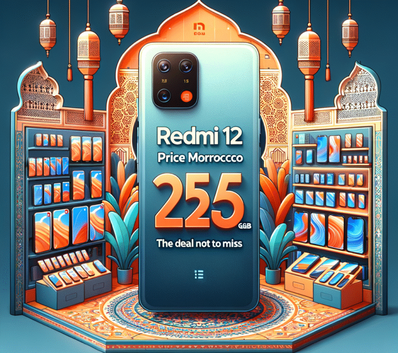 Redmi 12 prix Maroc 256GB : l’offre à ne pas rater