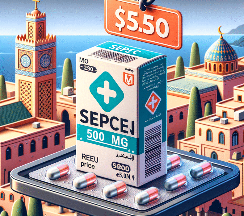 Sepcen 500 mg prix Maroc : où l’acheter moins cher