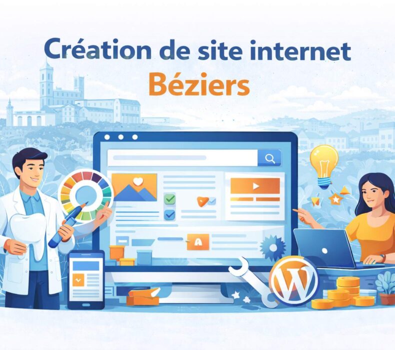 Création de site internet  Béziers