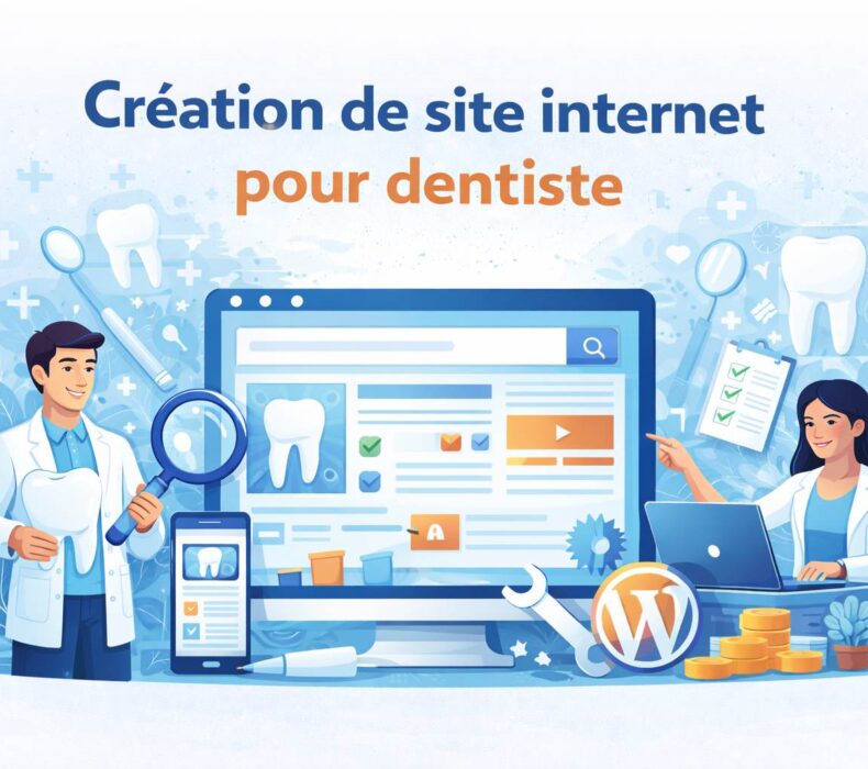Création de site internet pour dentiste